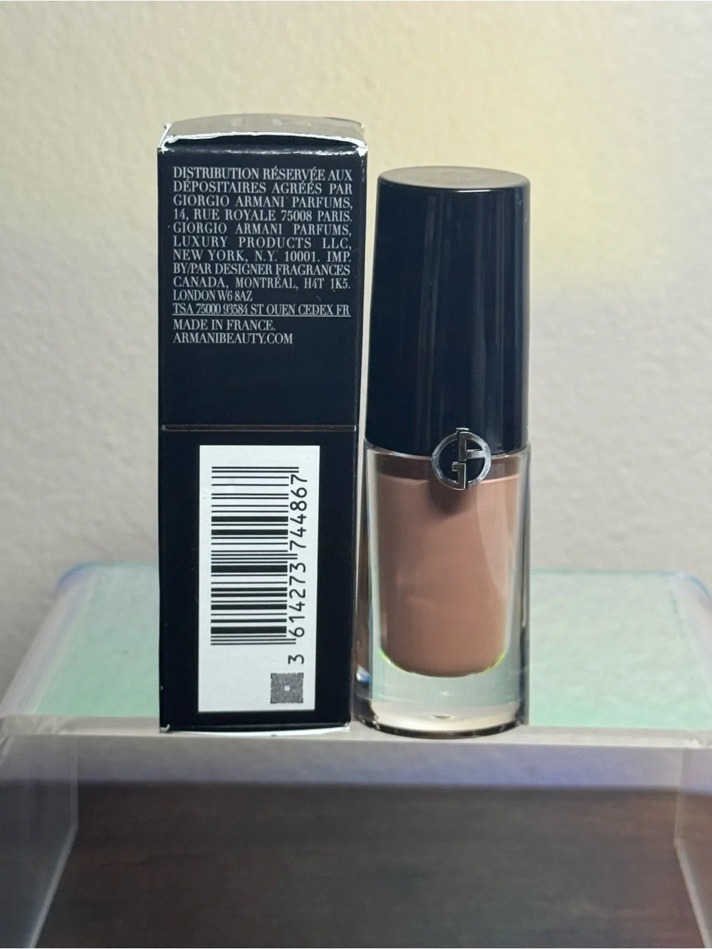 Giorgio Armani Eye Tint Long-Lasting Liquid Eyeshadow 22M cashew